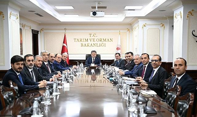 Konya Protokolü Ankara'da Bakan Yumaklı ile Bir Araya Geldi