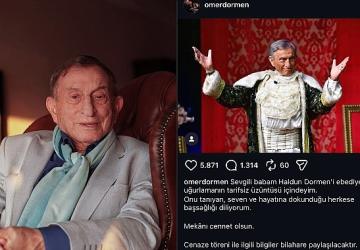 Türk Tiyatrosunun Usta İsmi Haldun Dormen Hayatını Kaybetti