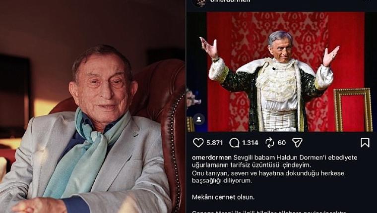 Türk Tiyatrosunun Usta İsmi Haldun Dormen Hayatını Kaybetti
