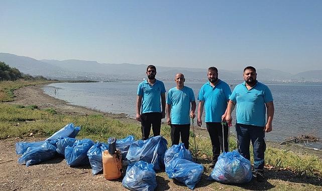 Kocaeli'de sahil temizliği Mavi Takım'dan sorulur Kocaeli'de sahil temizliği Mavi Takım'dan sorulur