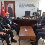 Burhaniye Protokolünden Başkan Deveciler'e Ziyaret