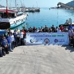 Balıkçı Barınağı'nda deniz dip temizliği