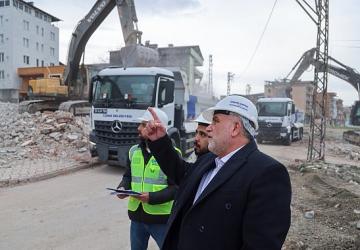 Başkan Sandıkçı'dan Yakın Takip: Dev Dönüşüm Son Hız Devam Ediyor