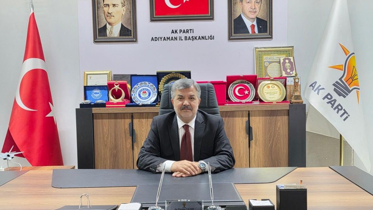 Başkan Ekrem Çadır’dan ‘1 Mayıs Emek ve Dayanışma Günü’ mesajı