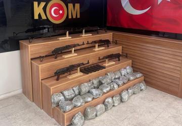 Şanlıurfa’da silah ve uyuşturucu operasyonu: 2 tutuklama