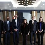 Dünya bankası heyetinden Başkan Vekili Büşra Özdemir'i ziyaret