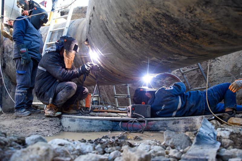 MESKİ’den Ana İçme Suyu Hattında Başarılı Çalışma