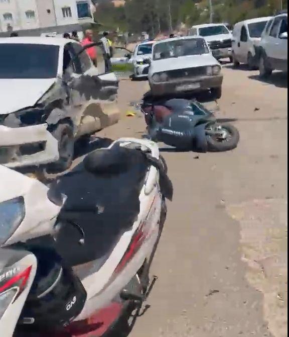 İndere TOKİ yolunda meydana gelen trafik kazasında 1 kişi yaralandı - Videolu Haber