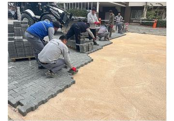 Kemer'de altyapı çalışmaları sürüyor