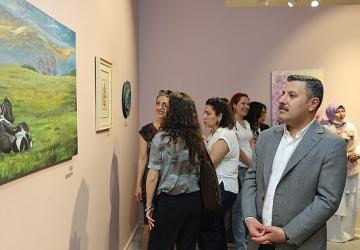 102 Güzel Sanatlar Akademisi Öğrencisinden 'Kendi Gölgemde' Sergisi