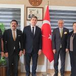 Oda Başkanı Çelik'ten Başkan Topaloğlu'na ziyaret