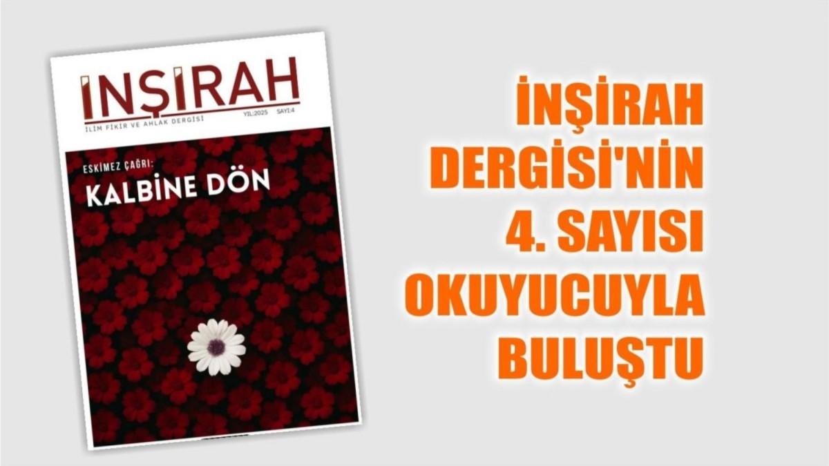 Kahta’da İnşirah Dergisi’nin 4. sayısı okuyucuyla buluştu