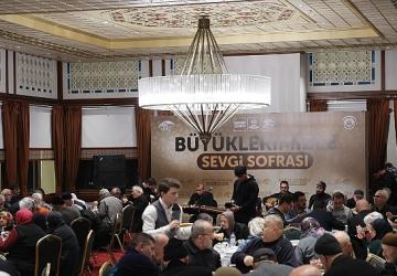 Konya Büyükşehir'den “Büyüklerimizle Sevgi Sofrası" Programı