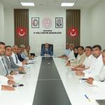 Milli Eğitim Müdürlüğünde değerlendirme toplantısı düzenlendi