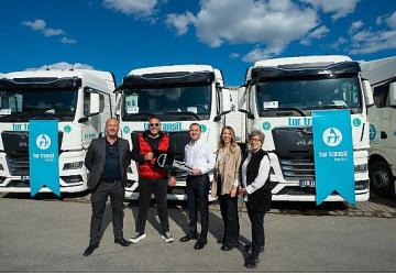 Tur Transit Lojistik, 45. yılını yeni MAN araç yatırımıyla taçlandırdı