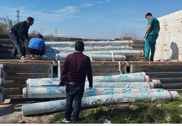 Büyükşehir Belediyesi'nden üreticiye sera naylonu desteği