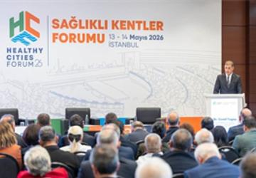 Başkan Tugay Sağlıklı Kentler Forumu'nda konuştu: “İklim hedefleri ancak kentlerde somutlaşır"