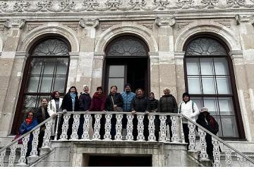 Maltepeliler, İstanbul Resim Müzesi'ni ziyaret etti