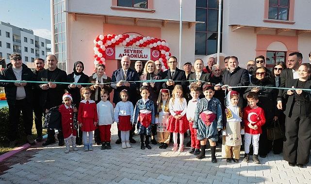 Menemen Belediyesi'nden eğitime bir açılış daha