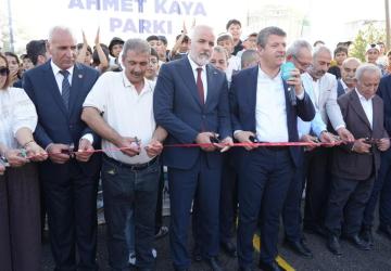Ahmet Kaya Parkı açıldı, Tutdere: ‘2026 yılı açılışlar yılı olacak’ - Videolu Haber