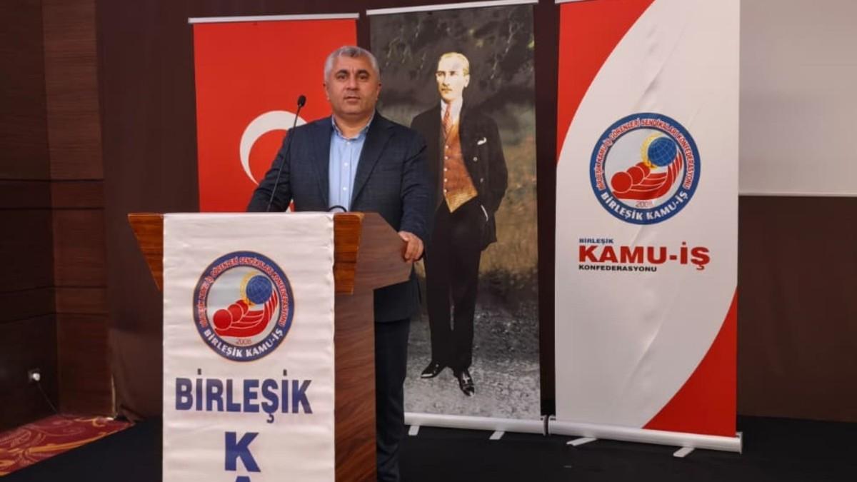 Kamu-İş Konfederasyonu Adıyaman İl Başkanı Hasan Aytemir’den 1 Mayıs açıklaması