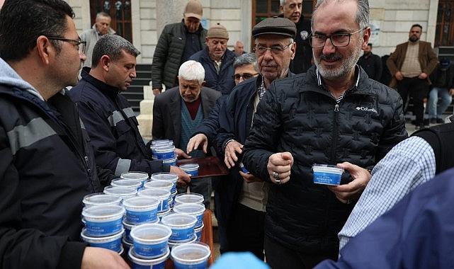 Başkan Çerçioğlu'ndan Regaip Kandili Hayrı