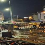 Yıldırım düştü, gelgit nedeniyle dereler taştı