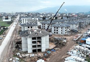 Kartepe Kent Konut Evleri'nde ilerleme yüzde 51