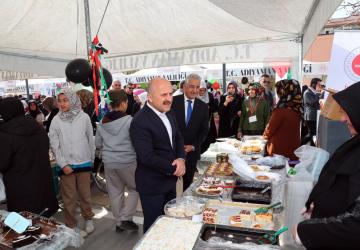 Adıyaman’da Filistin için 'Hayır Çarşısı' kuruldu - Videolu Haber