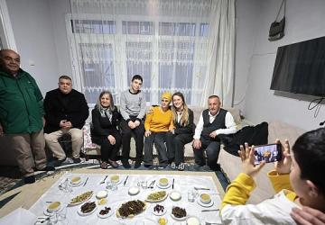 Başkan Mutlu iftar sofrasına konuk oldu