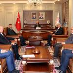 Kahta’dan Vali Dr. Osman Varol’a ziyaret