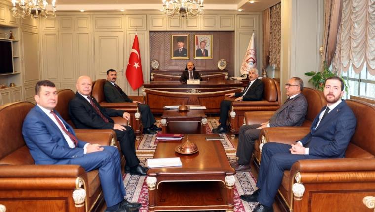 Kahta’dan Vali Dr. Osman Varol’a ziyaret