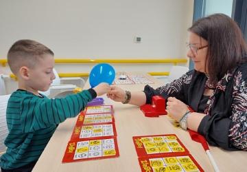 Çocukların bayramı Gonca'da şenliğe dönüştü