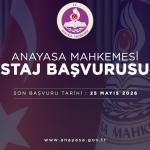 Anayasa Mahkemesi’nden hukuk öğrencilerine tam zamanlı staj programı