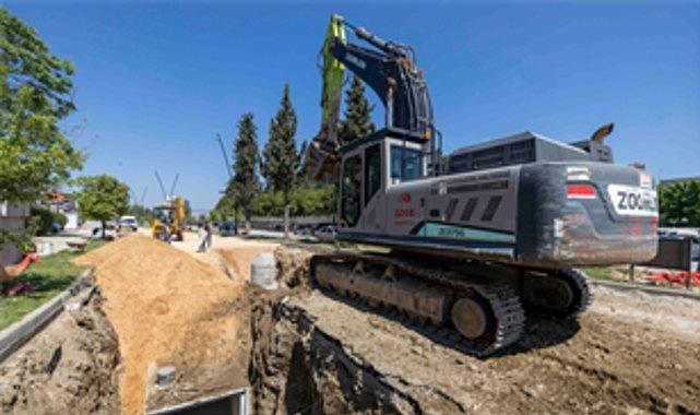 Tire'de altyapı yenileniyor, caddeler modernleşiyor
