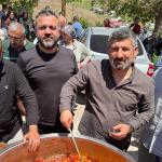 Adıyaman’da kuyumculardan Ap Aziz Dede’nin anma programında yemek ikramı