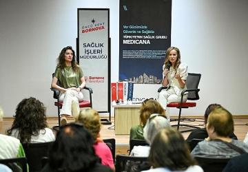 Anneliğin görünmeyen yükü Bornova'da konuşuldu