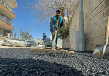 Adıyaman Belediyesi, Bahçelievler Mahallesi’nde asfalt yenileme çalışması başlattı
