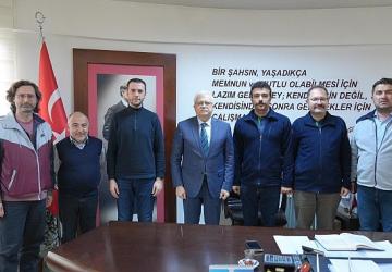 Burhaniye'de Yağmur Suyu Deşarj Hatları İçin İller Bankası İle Saha Çalışması Gerçekleşti