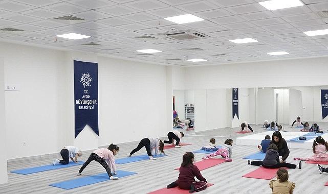Aydın Büyükşehir Belediyesi'nin Jimnastik Eğitimleri Devam Ediyor