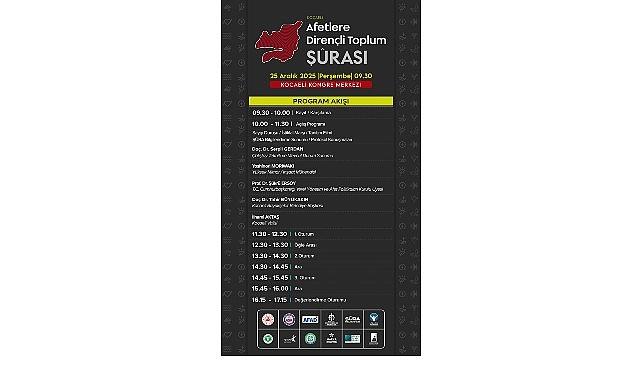 Afetlere karşı güçlü bir Kocaeli