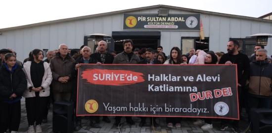 Pir Sultan Abdal Kültür Derneği’nden Suriye’deki olaylara tepki - Videolu Haber