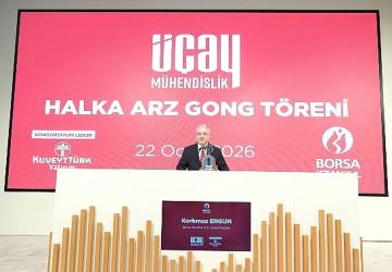 Borsa İstanbul'da gong Üçay Mühendislik için çaldı