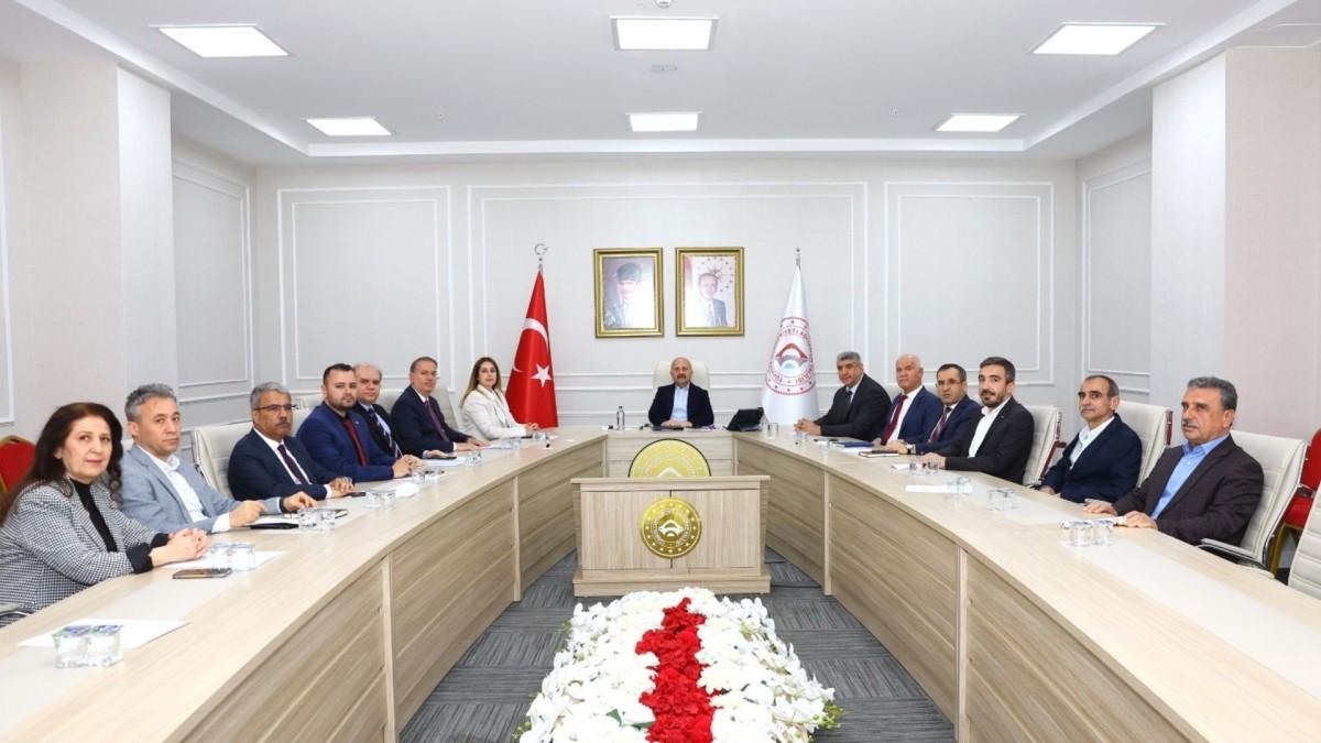 Adıyaman’da İl İstihdam ve Mesleki Eğitim Kurulu Toplantısı gerçekleştirildi
