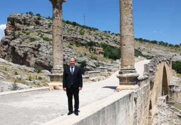 Adıyaman Valisi Küçük’ten Cendere Köprüsü ziyareti