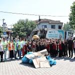Nilüfer'de çevre etkinlikleri Gölyazı'da “Çevreci Eller" ile başladı