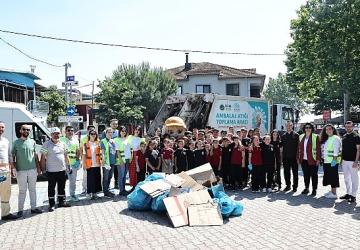 Nilüfer'de çevre etkinlikleri Gölyazı'da “Çevreci Eller" ile başladı