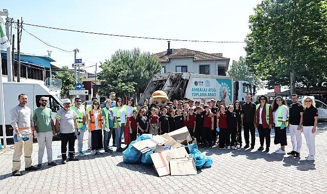Nilüfer'de çevre etkinlikleri Gölyazı'da “Çevreci Eller" ile başladı