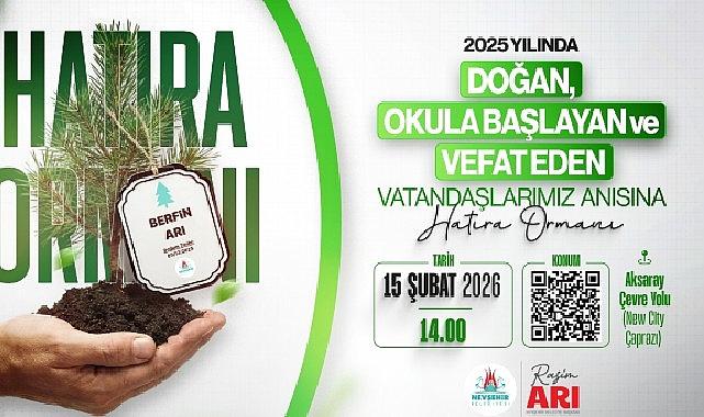 Nevşehir Belediyesi'nin Ağaçlandırma Seferberliği Sürüyor