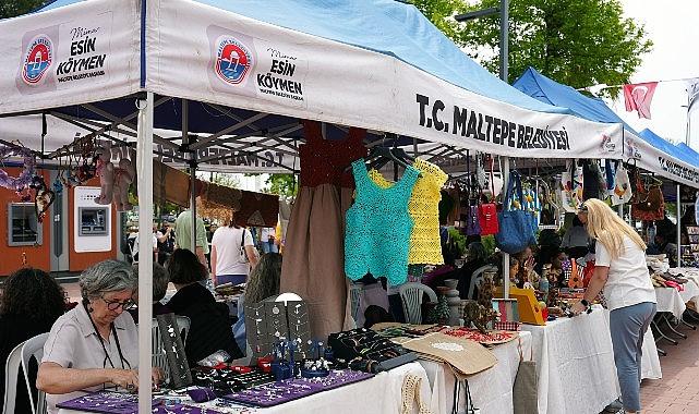 Maltepe'de Anneler Günü'ne özel “Kadın El Emeği Pazarı" kapılarını açtı
